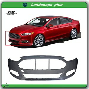 フロントバンパーカバー 2013 2014 2015 2016 フォード フュージョン プラスチック ブラック Front Bumper Cover Fit For 2013 2014 2015 2016 Ford Fusion Plastic Black 【並行輸入品】