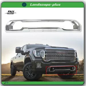 新しいオープンスキッドプレートバランス GMC シエラ 1500 デナリ / AT4 19-22 クローム下部 NEW Open Skid Plate Valance For GMC Sierra 1500 Denali / AT4 19-22 Chrome Lower 【並行輸入品】