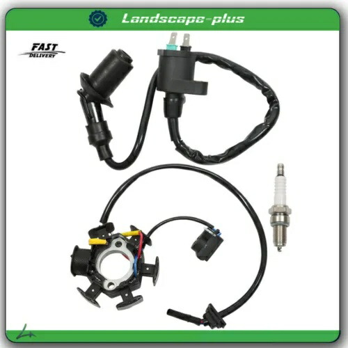 ホンダ XR50R 00-03 XR70R 97-03 31120-GW8-671 ステーター点火コイルスパークプラグ For Honda XR50R 00-03 XR70R 97-03 31120-GW8-671 Stator Ignition Coil Spark Plug 【並行輸入品】