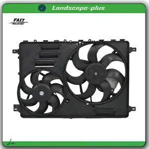 デュアル AC コンデンサーラジエーター冷却ファンボルボ S80 V60 V70 XC60 XC70 2008-2016 Dual AC Condenser Radiator Cooling Fan For Volvo S80 V60 V70 XC60 XC70 2008-2016 【並行輸入品】