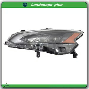 左側運転席側 LH ブラッククリアヘッドライト 2022-2023 日産アルティマ LED に適合 Left Driver Side LH Black Clear Headlight Fit For 2022-2023 Nissan Altima LED 【並行輸入品】