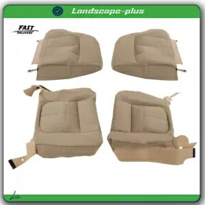 フロントドライバーボトムストップ布シートカバータン 2011-2014 フォード F150 XLT に適合 Front Driver Bottoms Top Cloth Seat Cover Tan Fit For 2011-2014 Ford F150 XLT 【並行輸入品】