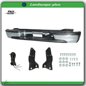 新品 コンプリート クローム リアバンパー 2000-2006 シボレー タホ サバーバン GMC ユーコン XL用 NEW Complete Chrome Rear Bumper for 2000-2006 Chevy Tahoe Suburban GMC Yukon XL 【並行輸入品】