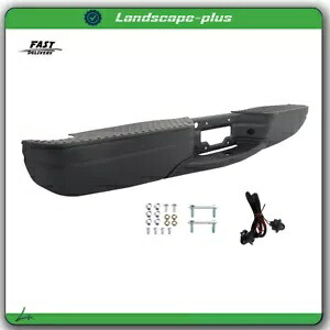 新しいリアステップバンパーアセンブリ下塗りフィット 1997 1998-2004 フォード F150 New Rear Step Bumper Assembly Primered Fit For 1997 1998-2004 Ford F150 【並行輸入品】
