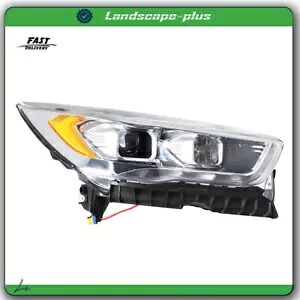 ヘッドライトアセンブリ HID LED アクセント付き助手席 RH サイド 2017-2019 フォード エスケープ用 Headlight Assembly HID w/ LED Accent Passenger RH Side For 2017-2019 Ford Escape 【並行輸入品】