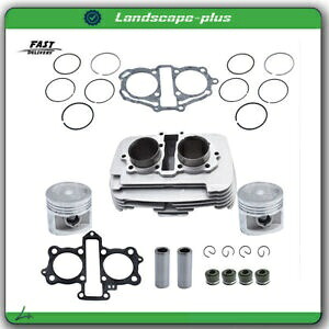 エンジンシリンダーアセンブリ ピストンガスケット付き ホンダレベル250 CMX250C 1996-2015用 Engine Cylinder Assembly w/ Piston Gaskets for Honda Rebel 250 CMX250C 1996-2015 【並行輸入品】
