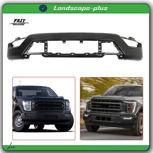 2021-2023 フォード F150 車のフロントバンパー ブラック レーダー穴なし 新品 Fit For 2021-2023 Ford F150 Car Front Bumper Black W/o Radar Holes New 【並行輸入品】