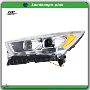 ヘッドライトアセンブリ HID LED アクセントドライバー付き 左側 2017-2019 フォード エスケープ用 Headlight Assembly HID w/ LED Accent Driver Left Side For 2017-2019 Ford Escape 【並行輸入品】