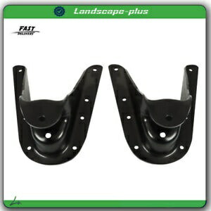 2 個フロントリアリーフスプリングシャックルハンガー 1973-1987 シボレー K10 K20 2PCS Front Rear Leaf Spring Shackle Hanger For 1973-1987 Chevrolet K10 K20 【並行輸入品】