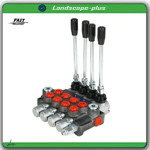 油圧方向制御弁 11gpm、複動シリンダ スプール 4 スプール Hydraulic Directional Control Valve 11gpm, Double Acting Cylinder Spool 4 Spool 【並行輸入品】