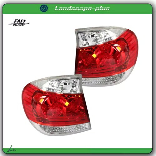 リアテールライトクローム 2005-2006 トヨタカムリブレーキランプ左 + 右側 Rear Tail Lights Chrome For 2005-2006 Toyota Camry Brake Lamp Left+Right Side 【並行輸入品】 40,755円