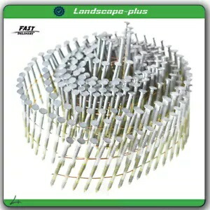 3600 個のサイディング釘 1-3/4 インチ x 0.092 インチ 照合ワイヤー コイル フル丸頭 15 度 3600Pcs Siding Nails 1-3/4\