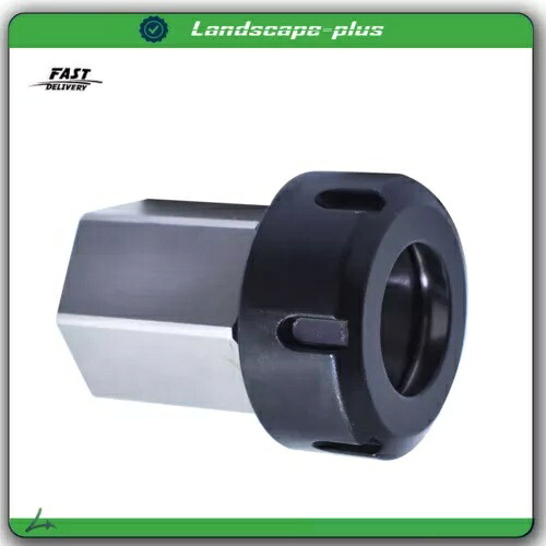 ER-40 CNC旋盤彫刻機用六角コレットブロックチャックホルダー ER-40 Hex Collet Block Chuck Holder for CNC Lathe Engraving Machine 【並行輸入品】