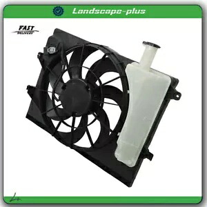 ラジエーター冷却ファンアセンブリ 25380J9200 2018-2021 ヒュンダイ コナ ブラック Radiator Cooling Fan Assembly 25380J9200 For 2018-2021 Hyundai Kona Black 【並行輸入品】