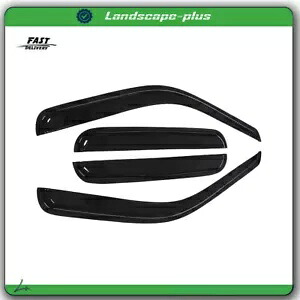 ウィンドウバイザー 1999-2016 フォード F250 F350 F450 スーパーデューティ クルーキャブ レインガード用 Window Visor For 1999-2016 Ford F250 F350 F450 Super Duty Crew Cab Rain Guards 【並行輸入品】