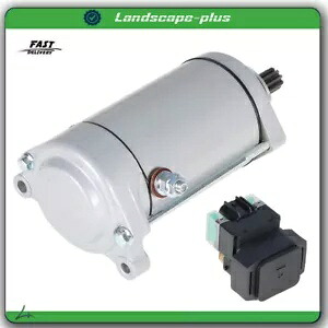 スターターとリレーソレノイド スズキ VL1500 VL1500B イントルーダー 1500 1998-2004用 Starter And Relay Solenoid for Suzuki VL1500 VL1500B Intruder 1500 1998-2004 【並行輸入品】