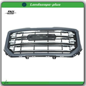 グリルバンパーアセンブリ 2016-2019 Gmc シエラ 1500 アッパーブラックメッシュに適合 Grille Bumper Assembly Fit For 2016-2019 Gmc Sierra 1500 Upper Black Mesh New 【並行輸入品】
