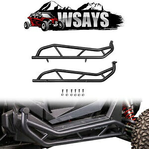 WSAYS スチールナーフバー ロックスライダー 2020-2024 ポラリス RZR Pro XP/RZR Pro R 用 WSAYS Steel Nerf Bars Rock Sliders For 2020-2024 Polaris RZR Pro XP/RZR Pro R 【並行輸入品】
