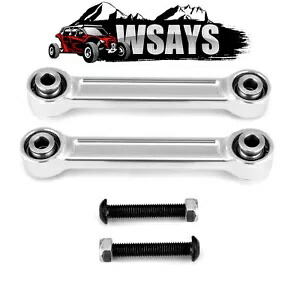 WSAYS 2017-2024 Can-Am Maverick X3 6061 アルミニウム リア スウェイ バー リンク WSAYS For 2017-2024 Can-Am Maverick X3 6061 Aluminum Rear Sway Bar Links 【並行輸入品】
