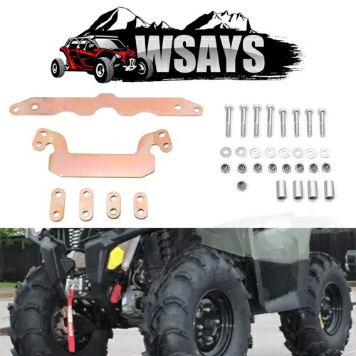 WSAYS CNC スチール フロント リア 2インチ フルリフトキット 2016-24 ヤマハ コディアック 700 YFM700 に適合 WSAYS CNC Steel Front Rear 2\