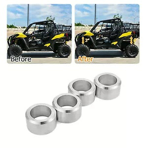 CNC ビレット 3 インチ フルリフトキット ショックスペーサー 18+ Can-Am マーベリック トレイル 800 1000 に適合 CNC Billet 3\