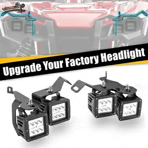 ホンダ タロン 1000R/1000X LED キューブヘッドライトポッド取付キット交換 19+ For Honda Talon 1000R/1000X LED Cube Headlight Pods Mounting Kit Replacement 19+ 【並行輸入品】
