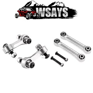 WSAYS CAN-AM MAVERICK X3 アルミ フロント & リア スウェイ バー リンク 生 2019-2024 WSAYS For CAN-AM MAVERICK X3 Aluminum Front & Rear Sway Bar Links Raw 2019-2024 【並行輸入品】