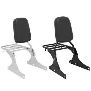 バックレスト シーシーバー 荷物ラック ハーレー ファットボーイ ヘリテージ ソフテイル クラシック FLSTC用 Backrest Sissy Bar Luggage Rack For Harley Fatboy Heritage Softail Classic FLSTC 【並行輸入品】
