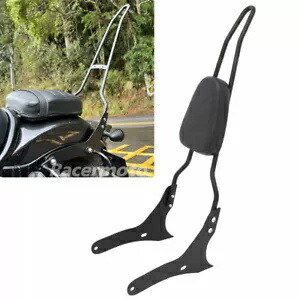 ホンダ反乱 1100 CMX1100 2021-2022 乗客用シーシーバーバックレストパッドブラック For Honda Rebel 1100 CMX1100 2021-2022 Passenger Sissy Bar Backrest Pad Black 【並行輸入品】