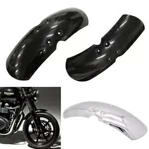 金属製フロントフェンダーマッドガード ボンネビル T100 SE スクランブラー スラクストン 2001-2016 用 Metal Front Fender Mudguard For Bonneville T100 SE Scrambler Thruxton 2001-2016 【並行輸入品】