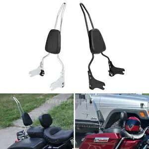 取り外し可能なシーシーバーバックレストパッドハーレーロードキングストリートグライドFLHR 1997-08用 Detachable Sissy Bar Backrest Pad For Harley Road King Street Glide FLHR 1997-08 【並行輸入品】