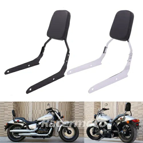 バックレストシーシーバーパッドホンダシャドウスピリット VT750C2 VT750C2F ファントム VT750C2B Backrest Sissy Bar Pad For Honda Shadow Spirit VT750C2 VT750C2F Phantom VT750C2B 【並行輸入品】