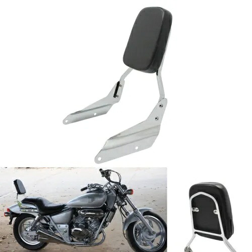 クローム背もたれシーシーバーパッドホンダマグナ VF250 1995-2006 VF750 1994-2003 Chrome Backrest Sissy Bar Pad For Honda Magna VF250 1995-2006 VF750 1994-2003 【並行輸入品】