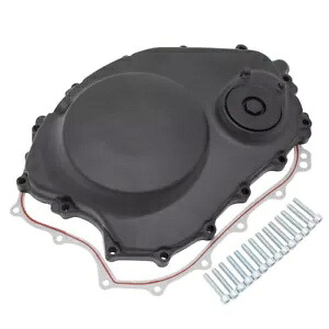 ブラック右エンジンクラッチカバーガスケット付きホンダ CBR1000RR 2004-2007 04-07 Black Right Engine Clutch Cover with Gasket For Honda CBR1000RR 2004-2007 04-07 【並行輸入品】