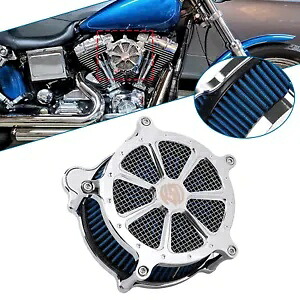 RSD エアクリーナー ブルー インテークフィルター ハーレー 93-07 ツーリング エレクトラグライド FLHTC用 RSD Air Cleaner Blue Intake Filter For Harley 93-07 Touring Electra Glide FLHTC 【並行輸入品】