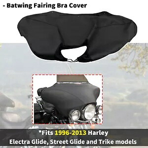 バットウィング フェアリング ブラカバー ハーレー 1996-2013 エレクトラグライド ストリート グライド トライク用 Batwing Fairing Bra Cover For Harley 1996-2013 Electra Glide Street Glide Trike 【並行輸入品】