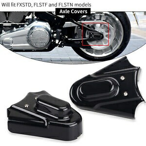 ハーレー ソフテイル FXSTD FLSTF FLSTN モデル用カスタム交換用ファントム カバー 2 個 2x Custom Replacement Phantom Covers For Harley Softail FXSTD FLSTF FLSTN models 【並行輸入品】