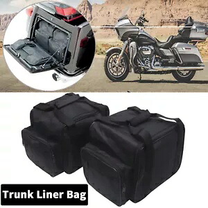 サドルバッグ リア トランク ライナー バッグ 荷物フィット ハーレー トライ グライド ウルトラ FLHTCUTG Saddlebag Rear Trunk Liner Bag Luggage Fit For Harley Tri Glide Ultra FLHTCUTG 【並行輸入品】