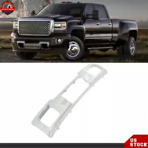 クロームフロントバンパースキッドプレート 2015 2016 2017-2019 GMC シエラ 2500HD 3500HD Chrome Front Bumper Skid Plate For 2015 2016 2017-2019 GMC Sierra 2500HD 3500HD 【並行輸入品】