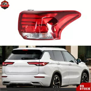 2016 2017 2018-20 三菱アウトランダー右側レッドアウターテールライトランプ For 2016 2017 2018-20 Mitsubishi Outlander Right Side Red Outer Tail Light Lamp 【並行輸入品】