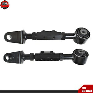 ホンダ エレメント CR-V リアアッパー調整可能コントロールアーム用 左右セット ペア Left + Right Set for Honda Element CR-V Rear Upper Adjustable Control Arm Pair 【並行輸入品】