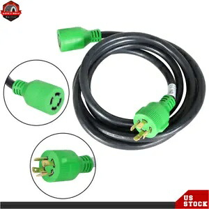 4 極 30Amp 10~100FT RV 延長電源コード NEMA L14-30P/L14-30R ツイスト ロック 4 Prong 30Amp 10~100FT RV Extension Power Cord NEMA L14-30P/L14-30R Twist Lock 【並行輸入品】