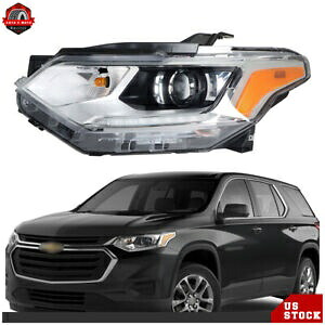 運転席側 RH シボレートラバース 2018 2019 2020 2021 ヘッドライト Assy ヘッドランプ Driver Side RH For Chevy Traverse 2018 2019 2020 2021 Headlight Assy Headlamp 【並行輸入品】
