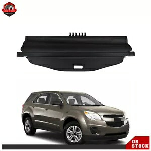 リアカーゴカバーセキュリティトランクシールドブラックシボレーエクイノックス 2010-2017 Rear Cargo Cover Security Trunk Shielding Black For Chevrolet Equinox 2010-2017 【並行輸入品】