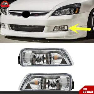 フォグランプ ドライビングランプキット 左側&右側 2003-2007 ホンダ アコード用 Fog Lights Driving Lamps kits Left&Right Side For 2003-2007 Honda Accord 【並行輸入品】