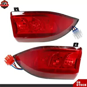 Club Car Precedent 2004-Up および Tempo 2018-Up 12V ゴルフカート LED テールライト用 For Club Car Precedent 2004-Up and Tempo 2018-Up 12V Golf Cart LED Taillight 【並行輸入品】