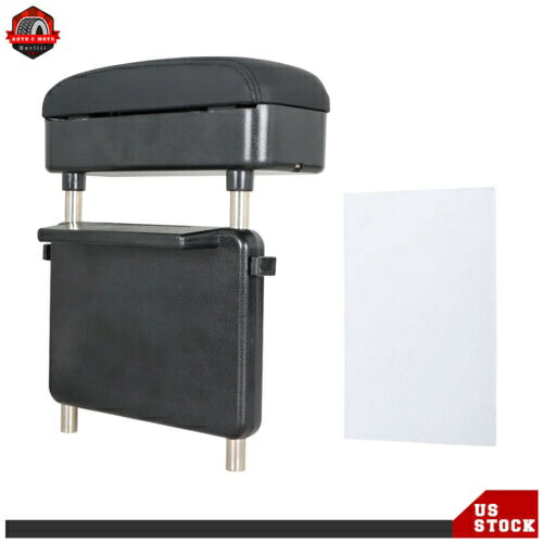 ユニバーサルカーセンターコンソールアームレストボックス肘調節可能なサポート Universal Car Center Console Armrest Box Elbow Adjustable Support 【並行輸入品】