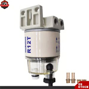 R12T マリンスピンオン燃料フィルター/ウォーターセパレーター 120AT 10 ミクロン US R12T FOR MARINE SPIN-ON FUEL FILTER / WATER SEPARATOR 120AT 10 Micron US 【並行輸入品】
