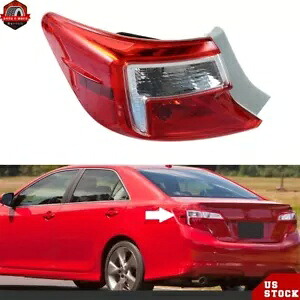 2012-2014 トヨタ カムリ アウタードライバー左側テールライトブレーキランプアセンブリ用 For 2012-2014 Toyota Camry Outer Driver Left Side Tail Light Brake Lamp Assembly 【並行輸入品】