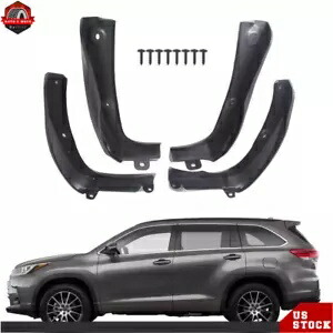 2014-2019 トヨタ ハイランダー マッドガード キット フラップ スプラッシュ ガード フェンダー 4 個セット For 2014-2019 Toyota Highlander Mudguard Kit Flaps Splash Guard Fender Set of 4 【並行輸入品】 34,320円